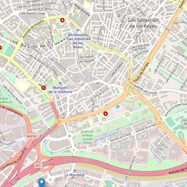 Thumbnail Mapa de cines en Alcobendas
