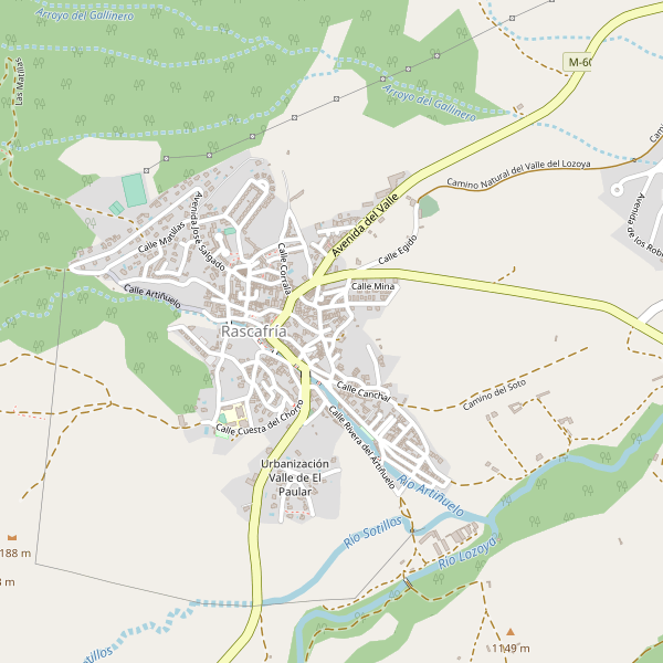 Thumbnail Mapa de cines en Rascafría