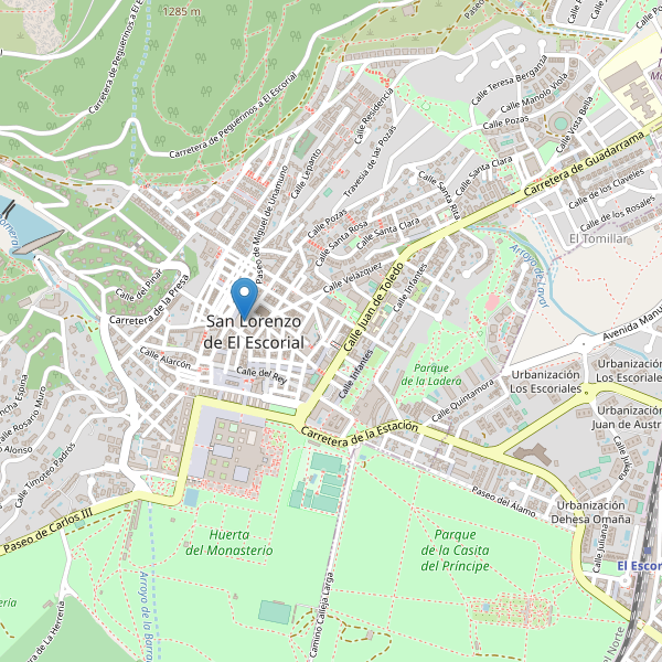 Thumbnail Mapa de cines en San Lorenzo de El Escorial