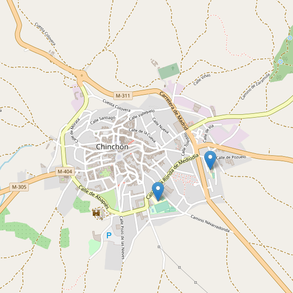 Mapa de escuelas en Chinchón Thumbnail