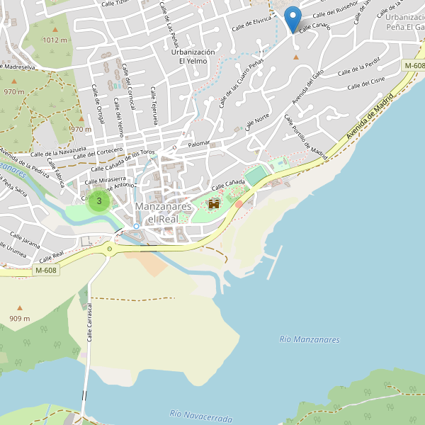 Mapa de escuelas en Manzanares el Real Thumbnail