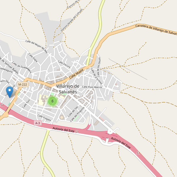 Mapa de escuelas en Villarejo de Salvanés Thumbnail