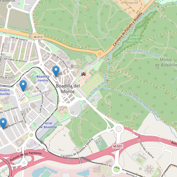 Thumbnail Mapa de farmacias en Boadilla del Monte