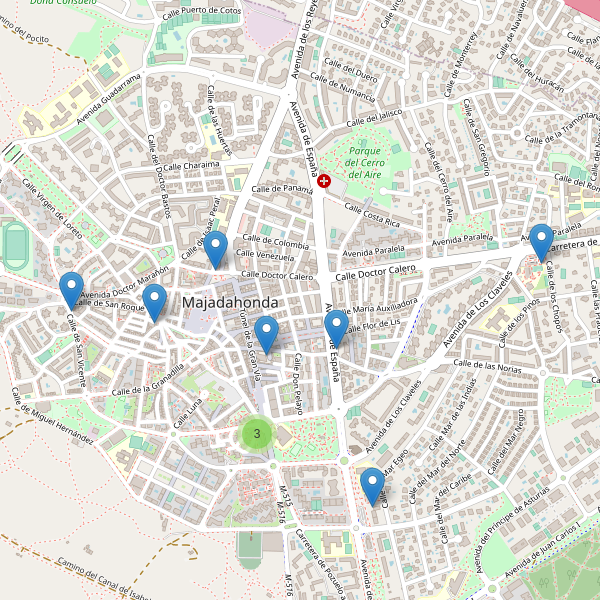Thumbnail Mapa de farmacias en Majadahonda