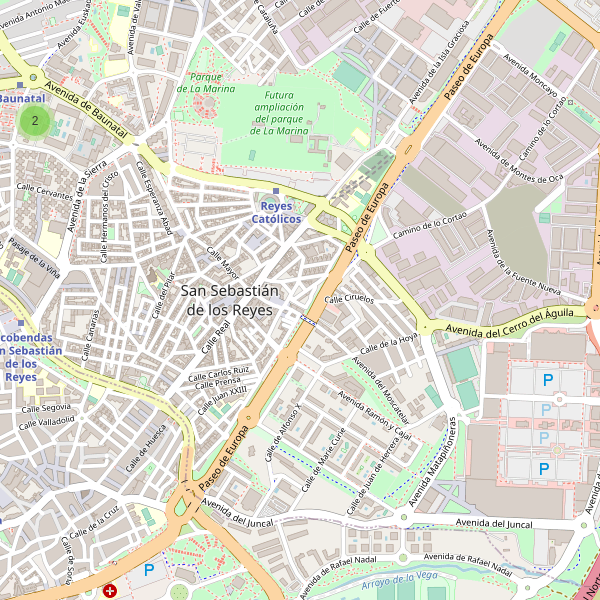 Thumbnail Mapa de farmacias en San Sebastián de los Reyes