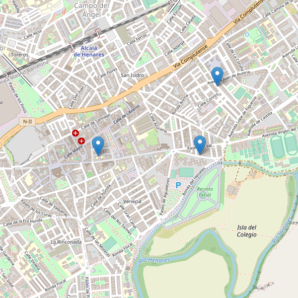 Mapa de mercados en Alcalá de Henares Thumbnail