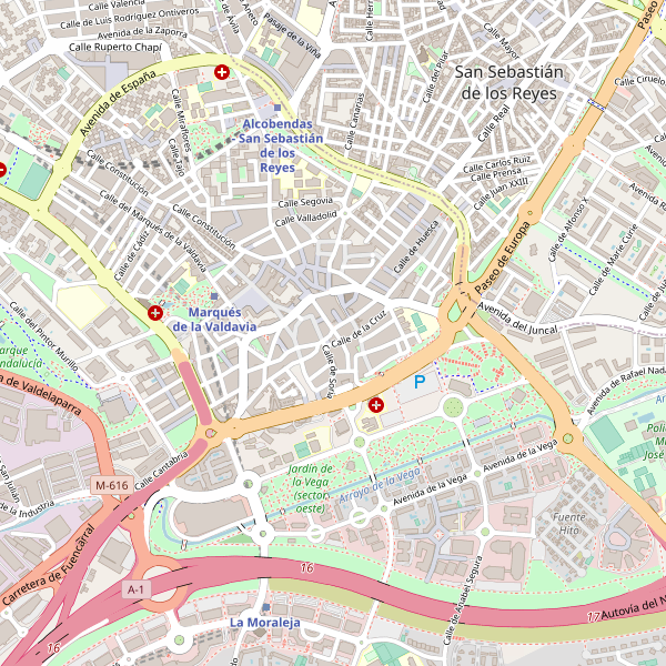 Mapa de mercados en Alcobendas Thumbnail