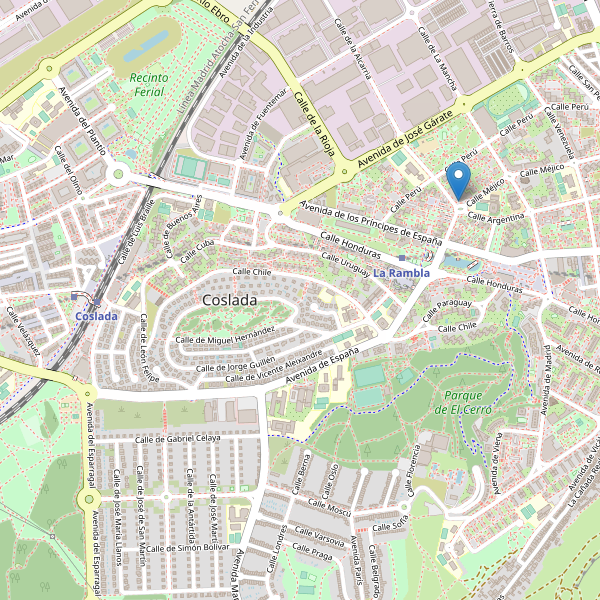 Mapa de mercados en Coslada Thumbnail