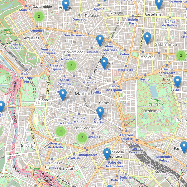 Mapa de mercados en Madrid Thumbnail