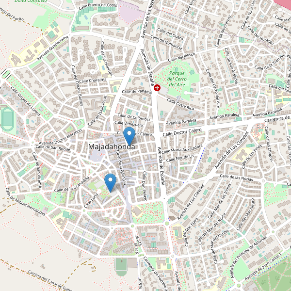 Mapa de mercados en Majadahonda Thumbnail
