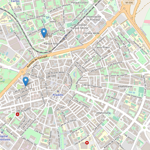 Mapa de mercados en Móstoles Thumbnail
