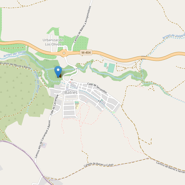 Mapa de monumentos en Batres Thumbnail