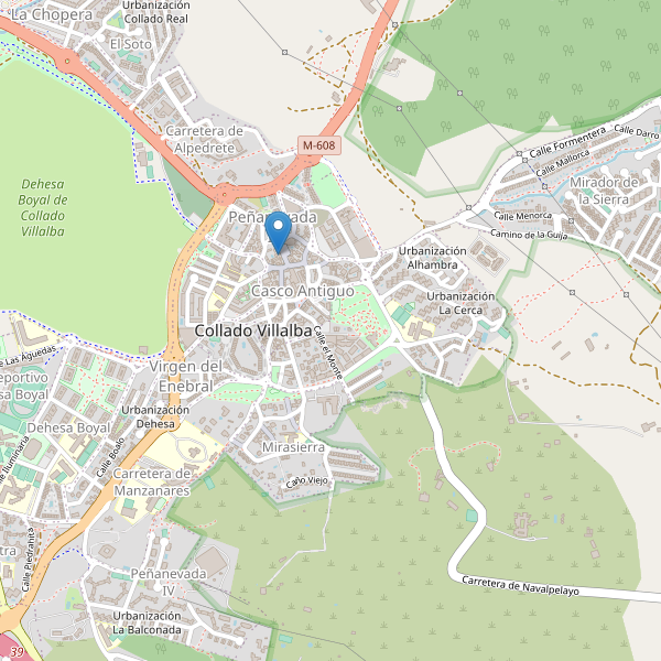 Mapa de monumentos en Collado Villalba Thumbnail