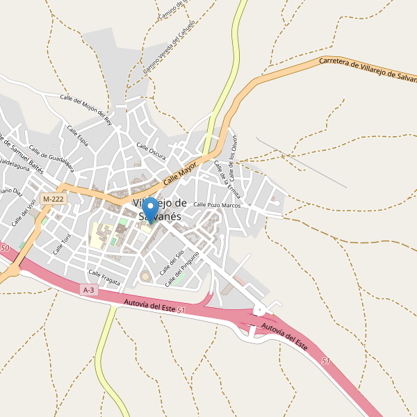 Mapa de monumentos en Villarejo de Salvanés Thumbnail