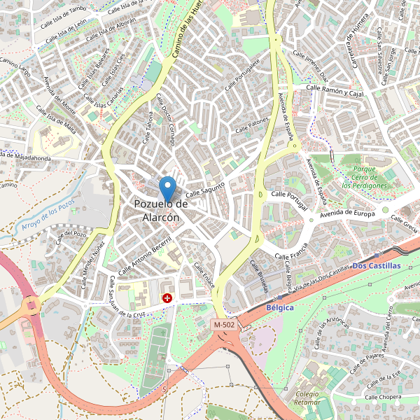 Thumbnail Mapa de museos en Pozuelo de Alarcón