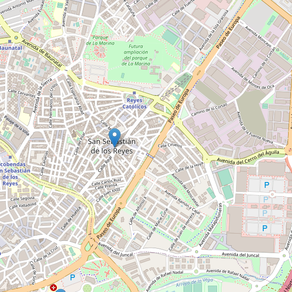 Thumbnail Mapa de museos en San Sebastián de los Reyes