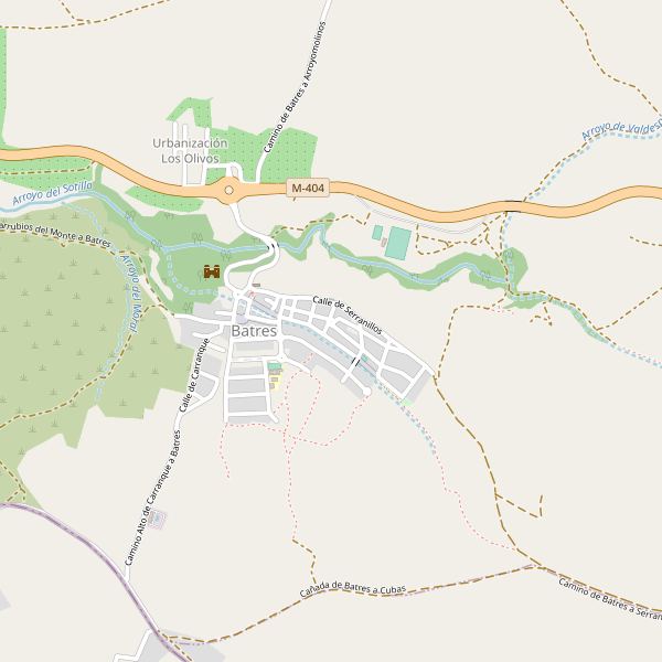 Thumbnail Mapa de restaurantes en Batres