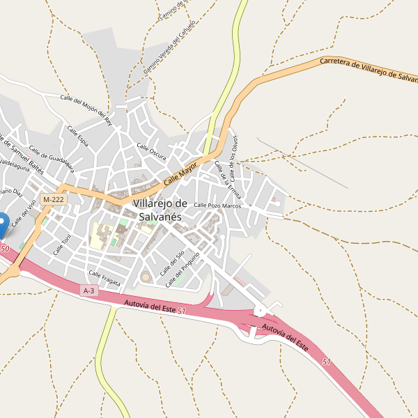 Thumbnail Mapa de restaurantes en Villarejo de Salvanés