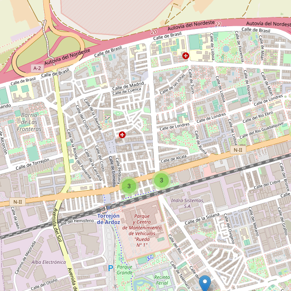 Mapa de ropa en Torrejón de Ardoz Thumbnail