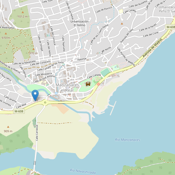 Mapa de sitios-arqueologicos en Manzanares el Real Thumbnail