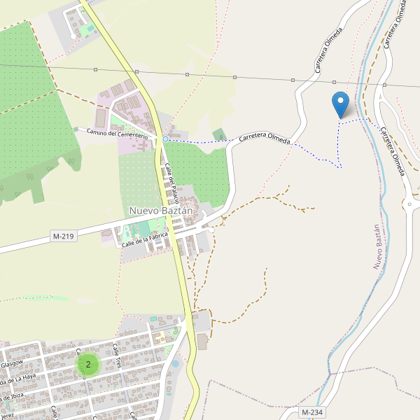 Mapa de sitios-arqueologicos en Nuevo Baztán Thumbnail