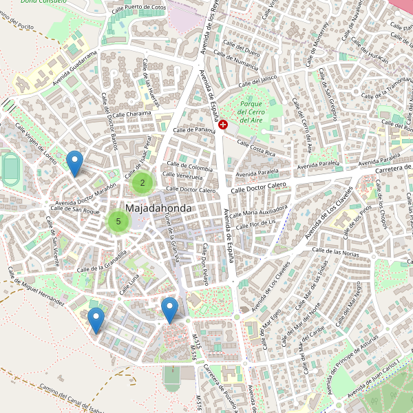 Thumbnail Mapa de supermercados en Majadahonda