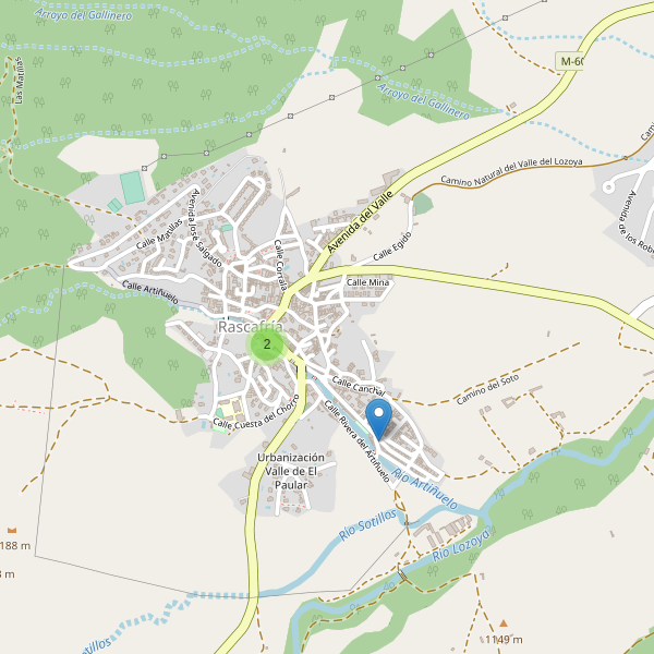 Thumbnail Mapa de supermercados en Rascafría