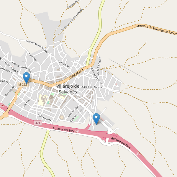 Thumbnail Mapa de supermercados en Villarejo de Salvanés