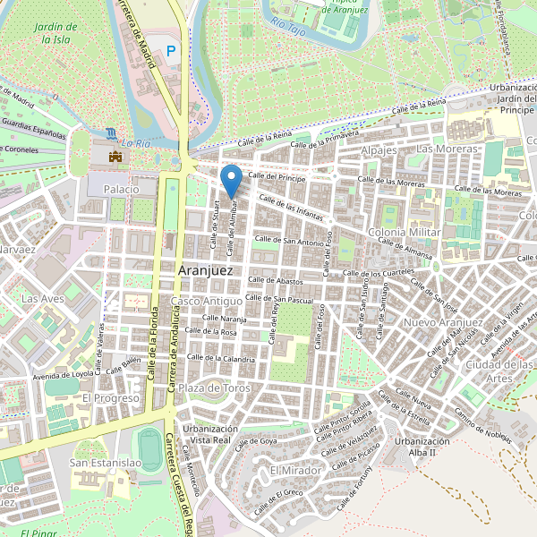 Mapa de taxi en Aranjuez Thumbnail