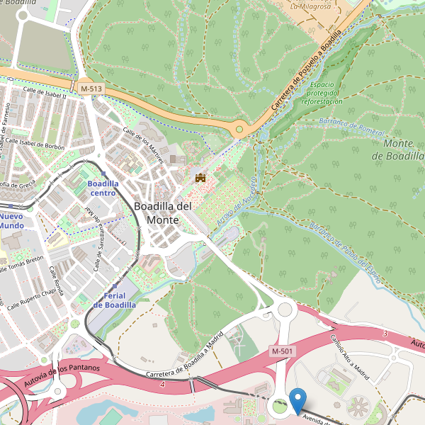 Mapa de taxi en Boadilla del Monte Thumbnail