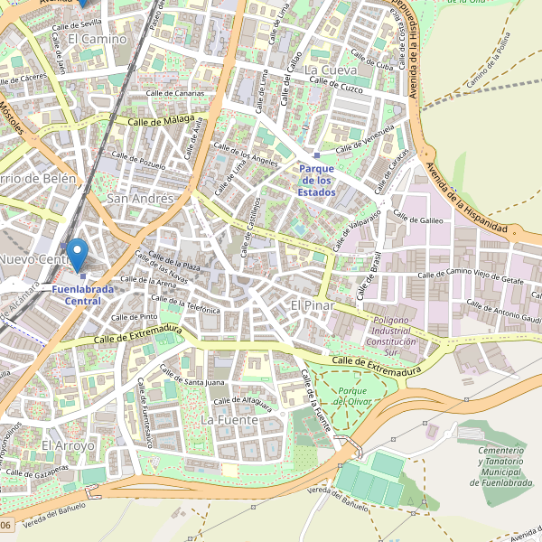Mapa de taxi en Fuenlabrada Thumbnail