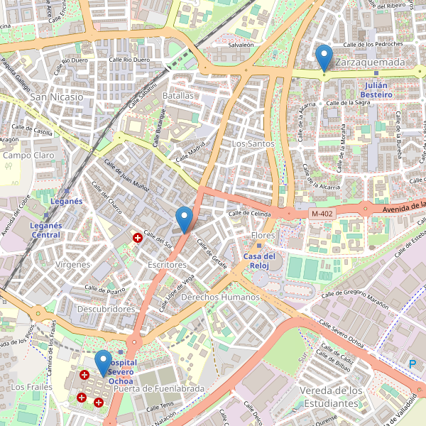 Mapa de taxi en Leganés Thumbnail
