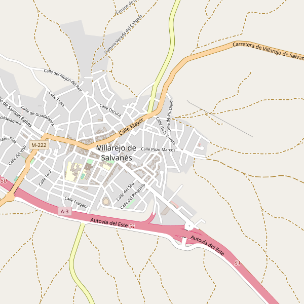 Mapa de taxi en Villarejo de Salvanés Thumbnail