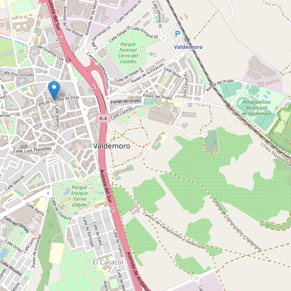 Thumbnail Mapa de teatros en Valdemoro