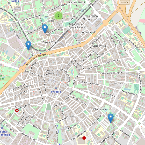 Mapa de telefonos en Móstoles Thumbnail
