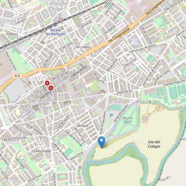 Mapa de vistas en Alcalá de Henares Thumbnail
