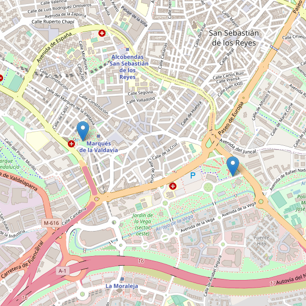 Mapa de vistas en Alcobendas Thumbnail