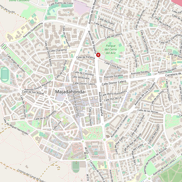 Mapa de vistas en Majadahonda Thumbnail