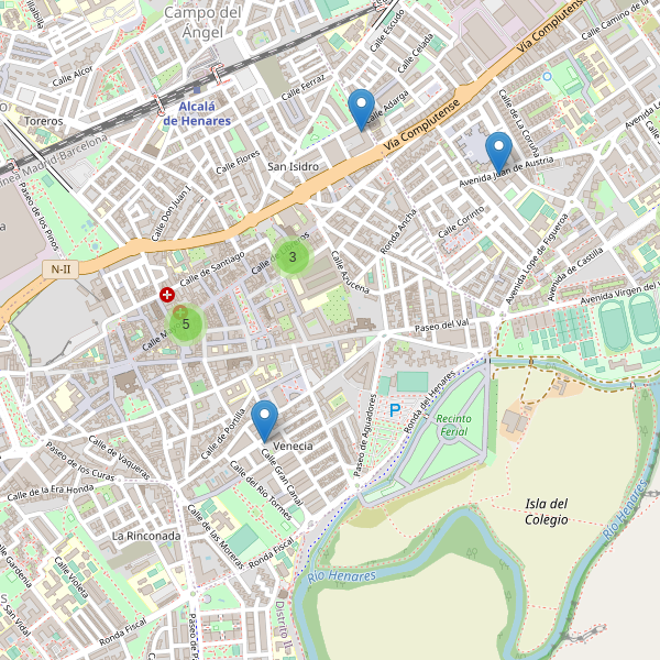 Mapa de zapatos en Alcalá de Henares Thumbnail