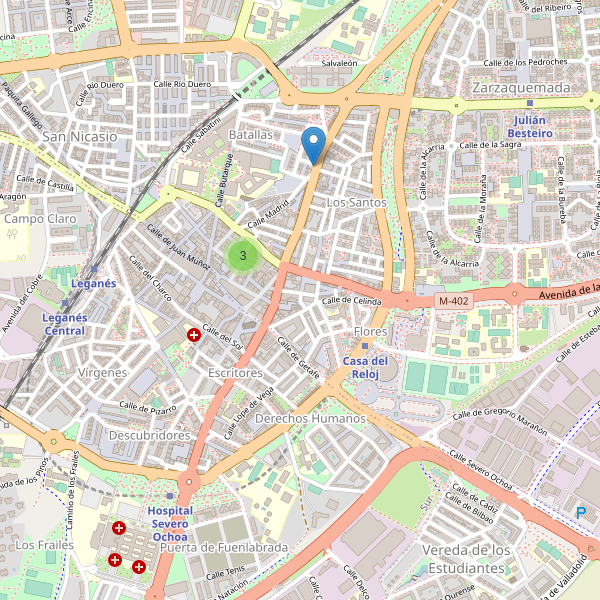 Mapa de zapatos en Leganés Thumbnail