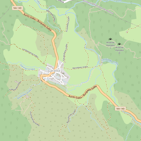 Mapa de campos-deportivos en Garaioa Thumbnail