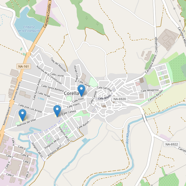 Mapa de escuelas en Corella Thumbnail