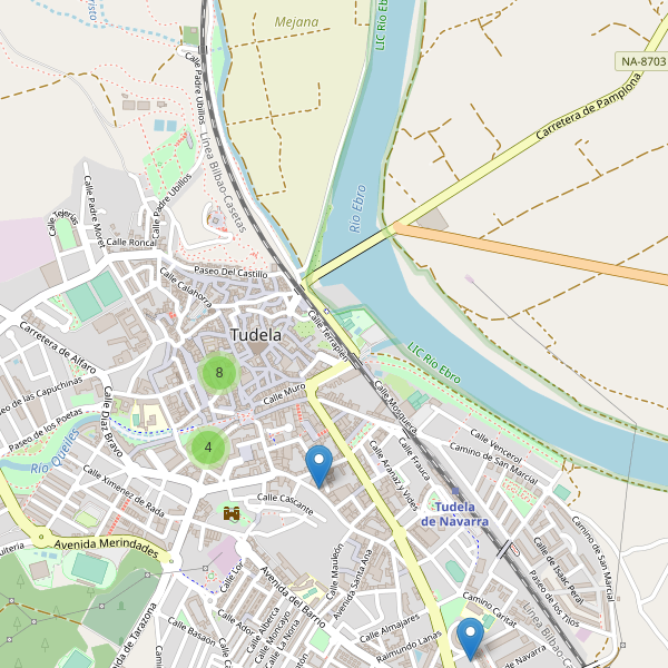 Thumbnail Mapa de restaurantes en Tudela