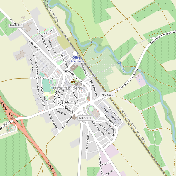 Mapa de vistas en Olite Thumbnail