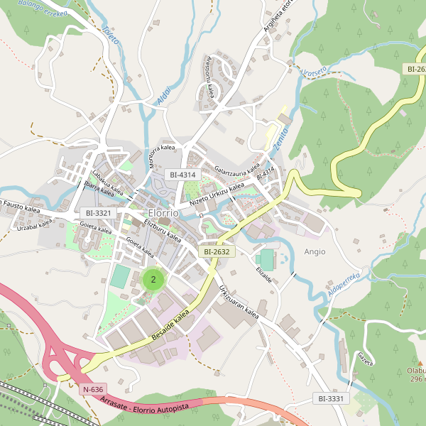 Mapa de aparcamientos-bicicletas en Elorrio Thumbnail