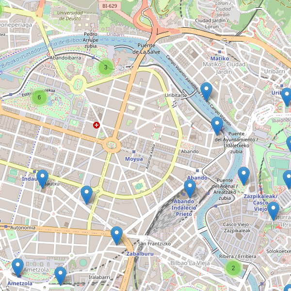 Mapa de aseos en Bilbao Thumbnail