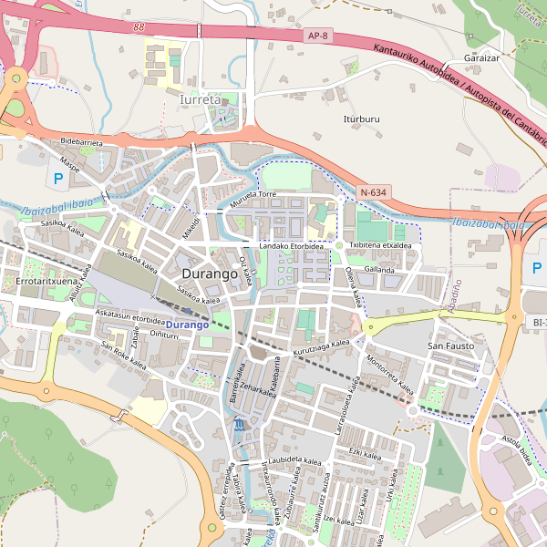 Mapa de aseos en Durango Thumbnail