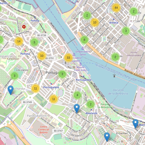 Mapa de bares en Portugalete Thumbnail