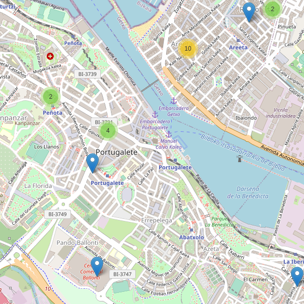 Mapa de cajeros-automaticos en Portugalete Thumbnail