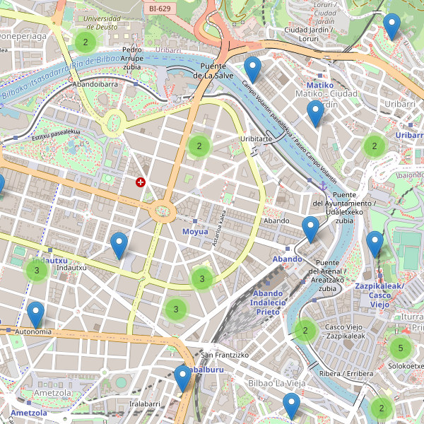 Mapa de escuelas en Bilbao Thumbnail